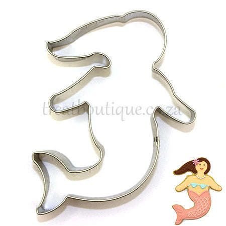 Treat Boutique Metal cookie cutter Mermaid