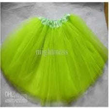 30cm Kiddies Tutu Skirt  Green