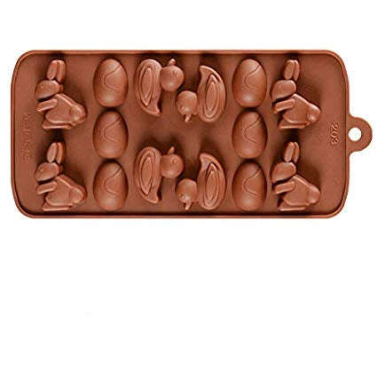 Nr14, Silicone mould chocolate truffle, Easter bunny