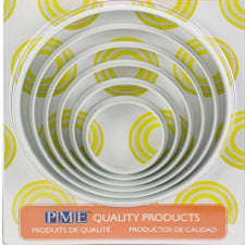 PME Large shape cutter set, Round