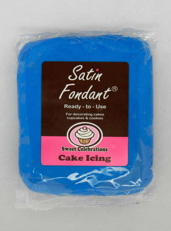 Sweet Celebration Satin Fondant, Royal Blue 500g