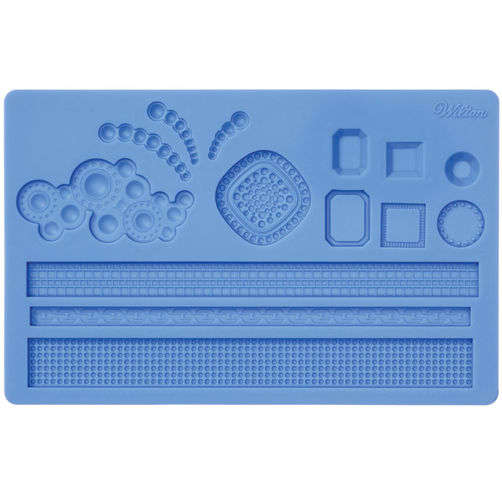 Silicone fondant / sugar paste mould gems, G