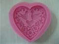 Silicone Mould Mandarin Duck Heart