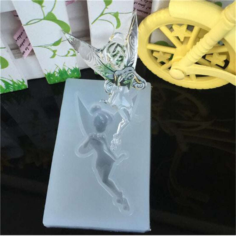Silicone Mould Fairy, height: 6.8cm