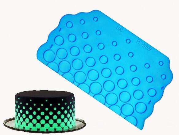 Silicone onlay mould, Circle
