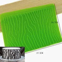 Silicone onlay mould, Zebra/tree