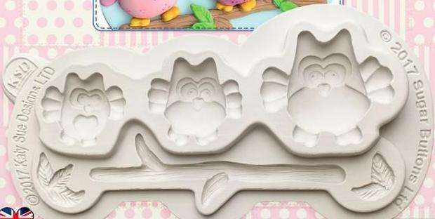 Silicone Mould Owl