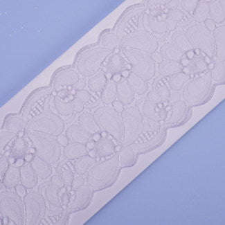 Lace border silicone mould