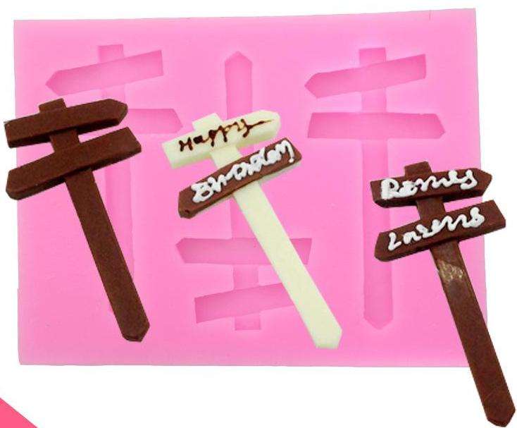 Wooden Sign silicone mould