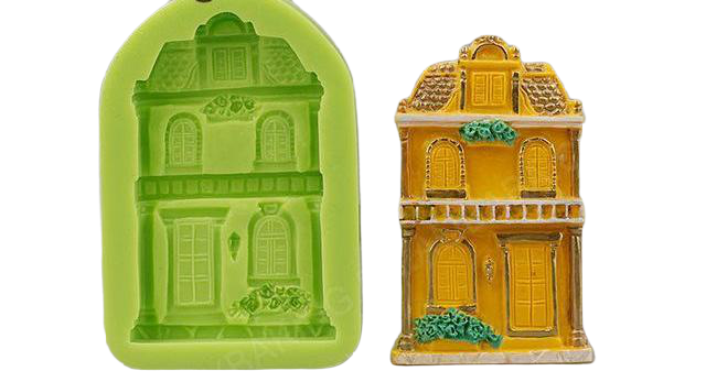 Fairy house cottage silicone mould
