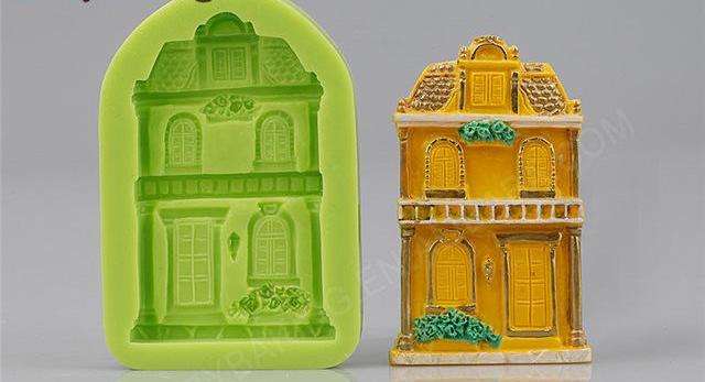 Fairy house cottage silicone mould