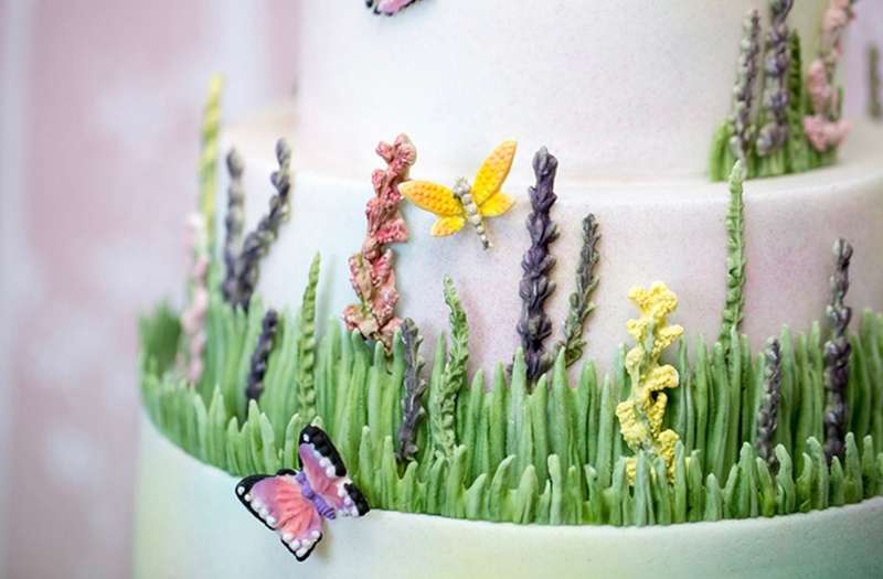 Silicone Mould Wild Meadow Flower Grass
