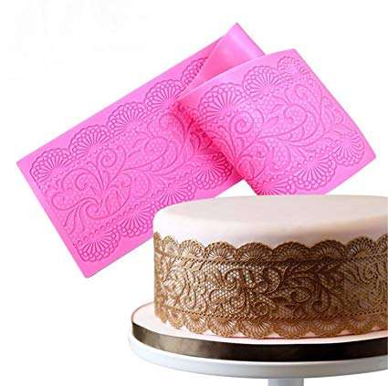 Silicone Mould Lace Border
