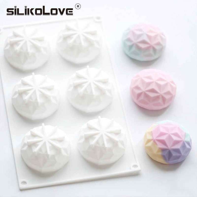 Geometric Gem Silicone Mould Tray Mousse Pudding