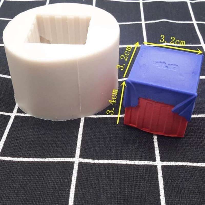Silicone Mould 3D Army TNT Crate