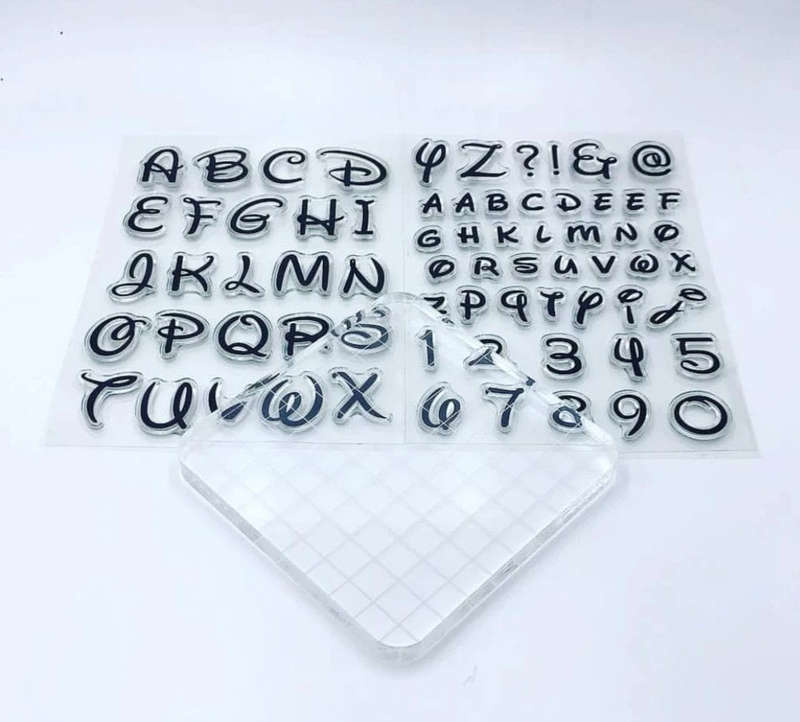 Cake Decorating Stamp Set. Set F