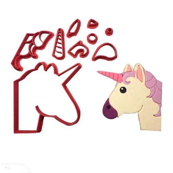 Unicorn multi cutter set, plastic