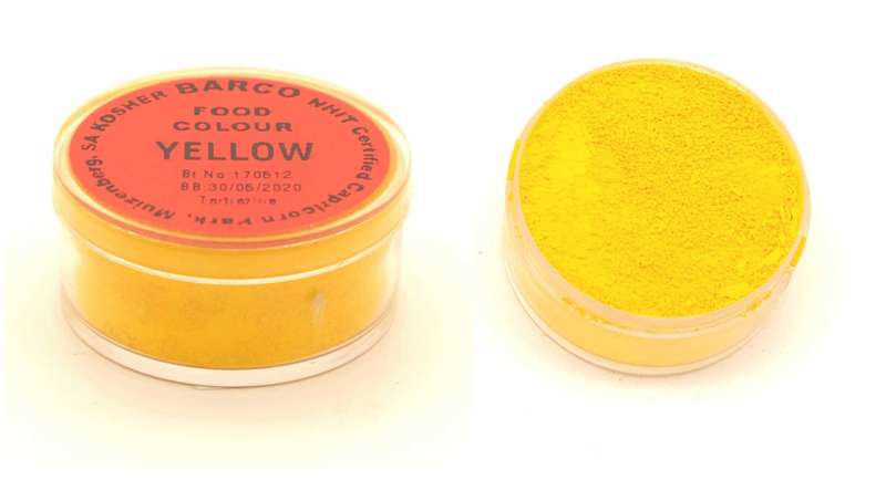 Barco Red Label Colour Powder Yellow 10ml