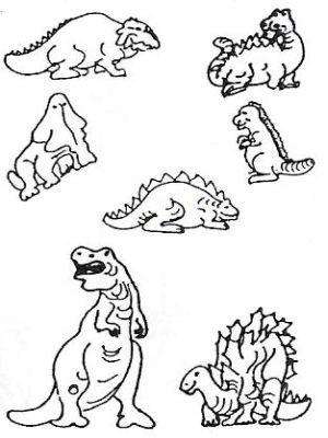AA10 Hard Plastic Chocolate Mould Dino 5.5x4.5cm
