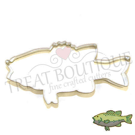 Treat Boutique Metal cookie cutter Bass