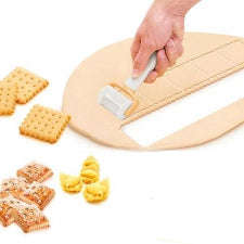 Biscuit Roller cutter A, 6x4cm, medium