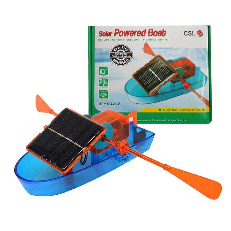 Solar powered boat