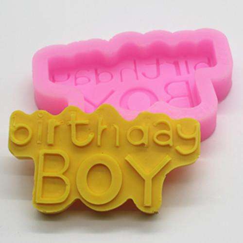 Silicone Mould Birthday Boy