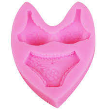 Silicone Mould Bikini Bra and Panty