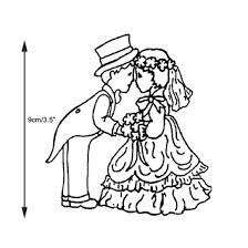Genuine Bride and Groom Patchwork Cutter set
