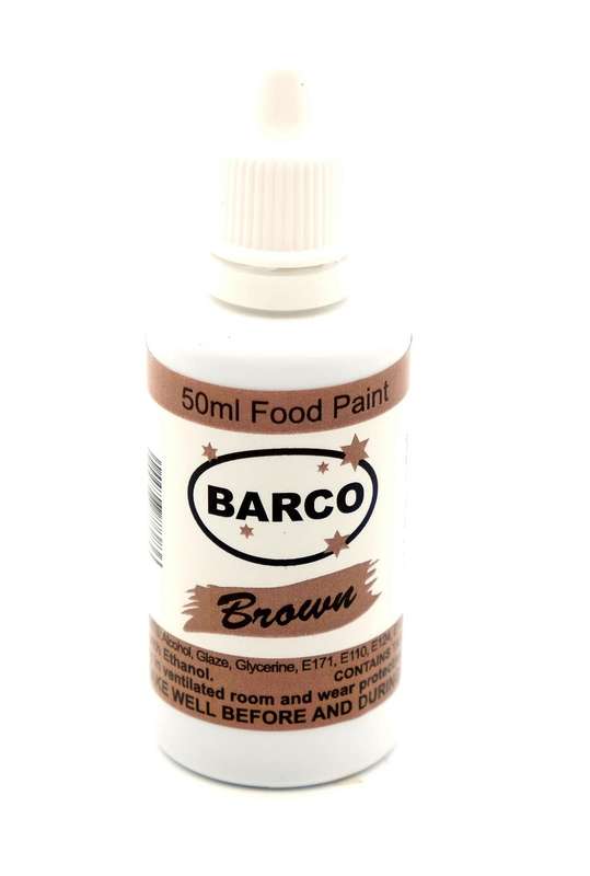 Barco Food Paint Brown 50ml