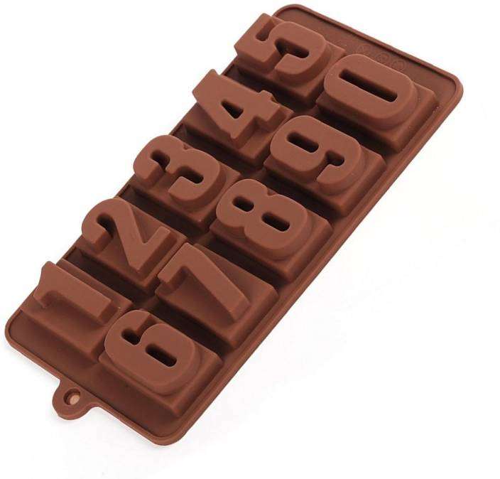 Nr77 Silicone Mould Chocolate Truffle Number