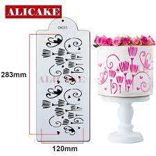 Cake Decorating Stencil CH252