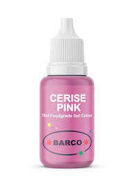 Barco Food Grade Gel Cerise Pink 15ml