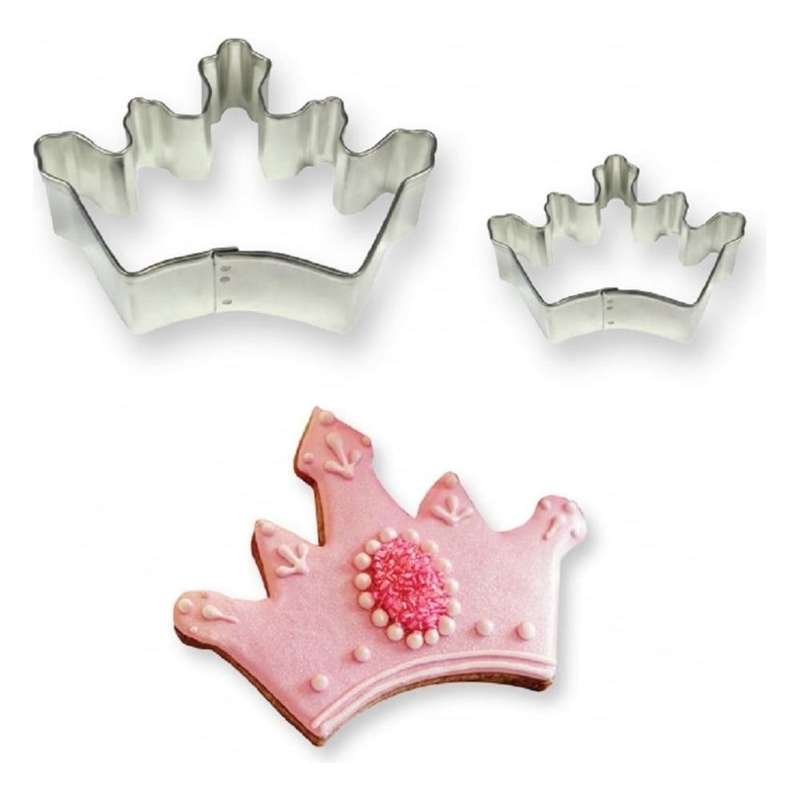 PME Crown metal cookie cutter set