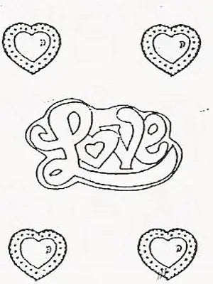 D35 Hard Plastic Chocolate Mould Valentine Love