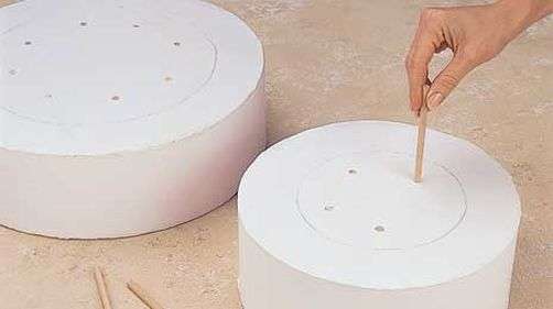12pc Dowel Sticks To Strengthen Cakes