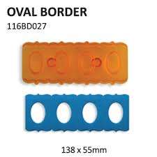 JEM Oval border cutter