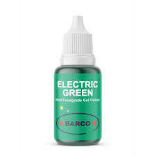 Barco Food Grade Gel Electric Green 15ml