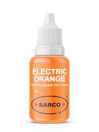 Barco Food Grade Gel Electric Orange 15ml