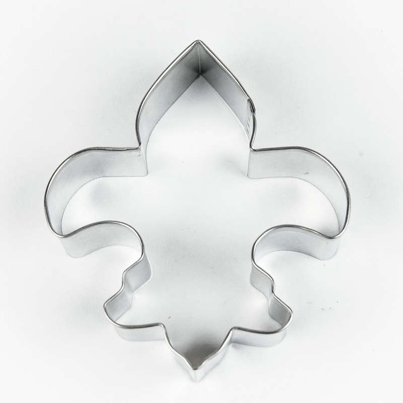 Treat Boutique Fleur De Lis Metal Cookie Cutter