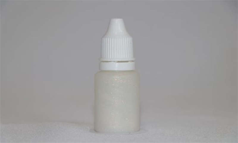 Rolkem Glitter Gel, Pearl White 15ml