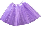 30cm Tutu Skirt Kiddies Light Purple Glitter