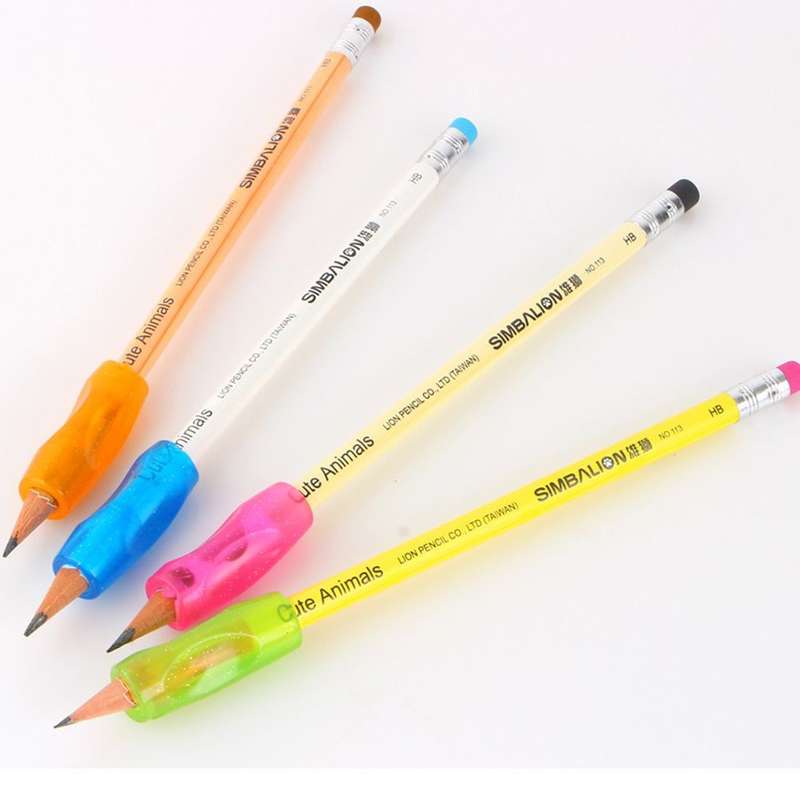 Plastic Pencil Grip, 4pc