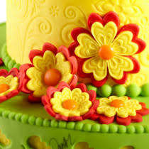 Dogwood Flower 3 pc plunger cutter set, 5.4cm, 4cm, 2.7cm