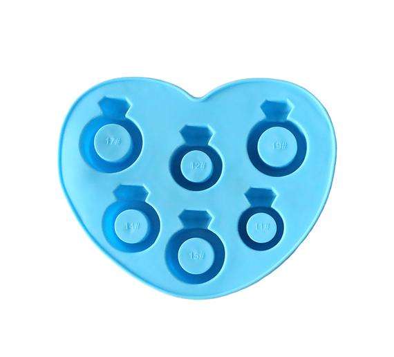Silicone Mould Ring Chocolate, Ice tray