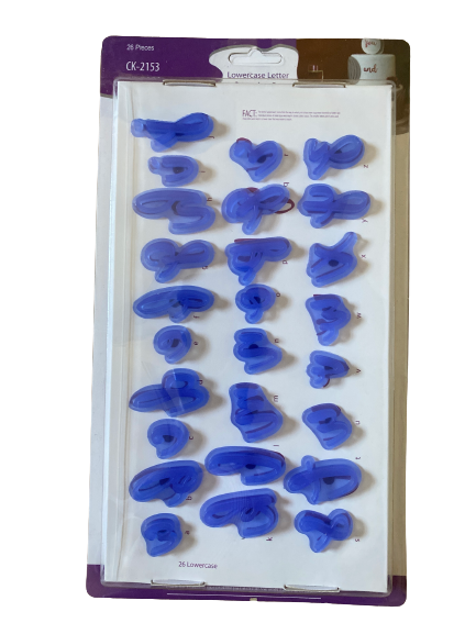 CK-2153 Lowercase Alphabet Stamps 26pcs