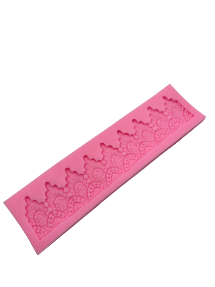 Silicone Mould Lace Border, 20x4cm N831305