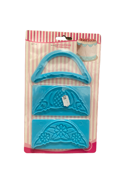 Lace corner embosser cutter