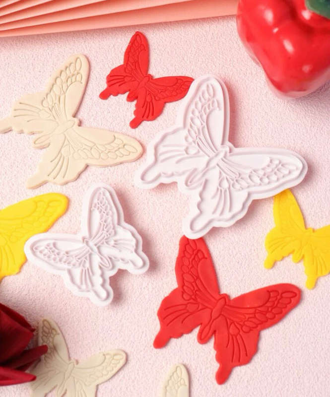 S781 Butterfly lace cutter, 8.3x8cm, 6x5.5cm