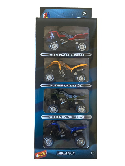 Die Cast Motorbike four wheeler  Figurine